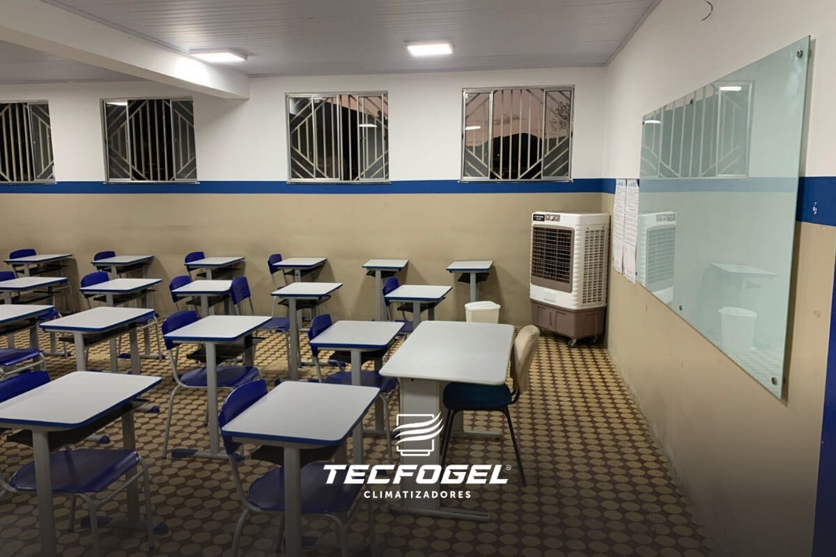 Climatização em Escolas - Tecfogel - Climatizadores - Climatização de Ar v2